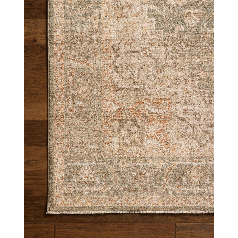 Chris Loves Julia x Loloi Palma Olive / Spice Area Rug & Reviews